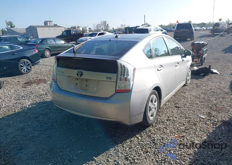 2010 Toyota Prius Iii из США, поврежденный, VIN JTDKN3DU3A0220176